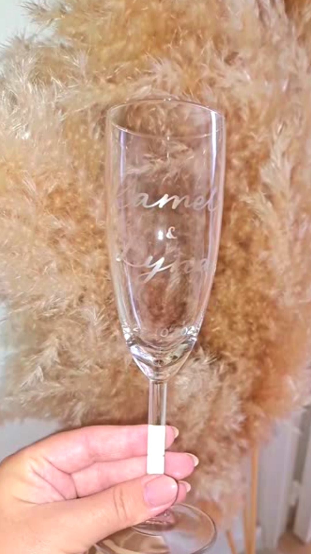 Box de mariée personnalisée EVJF + flûte à champagne gravée