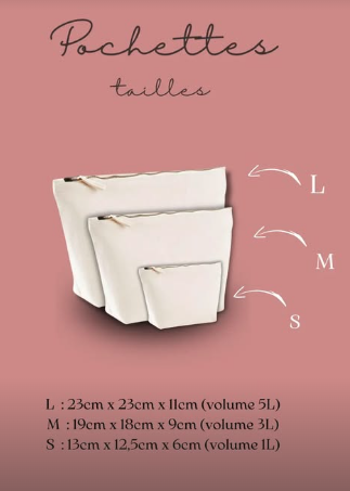 La trousse ou la pochette "merci de m'avoir aidé à grandir"