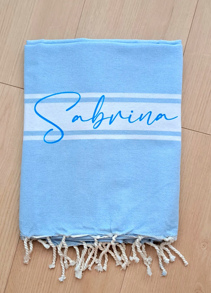 La fouta personnalisée