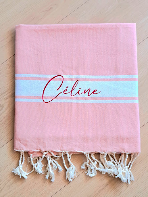 La fouta personnalisée