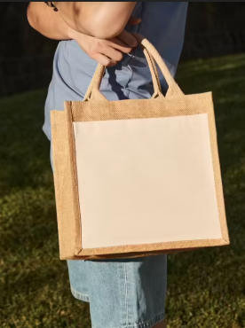 Le sac en jute "Prénom ou surnom"