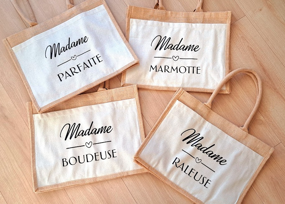Le sac en jute "Madame"