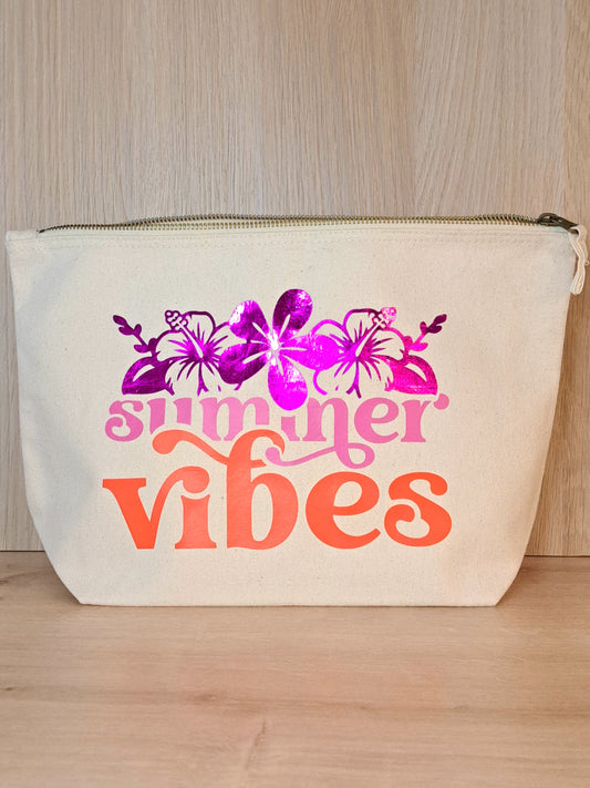 La pochette personnalisée SUMMER VIBES